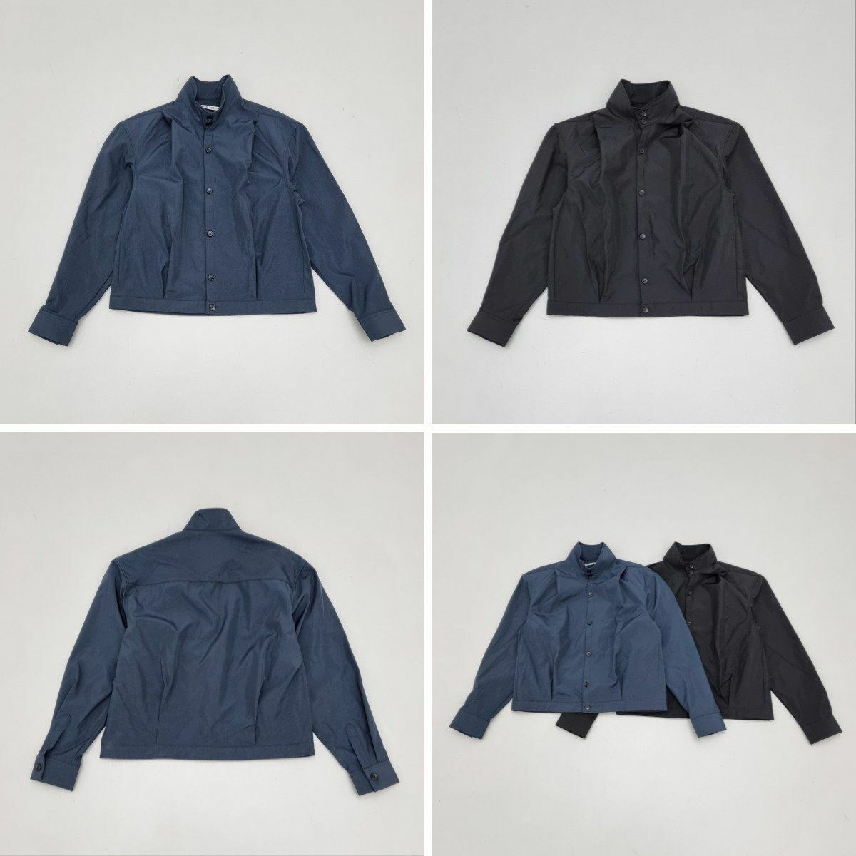 企領淨色開胸外套 And Liberty-024JK