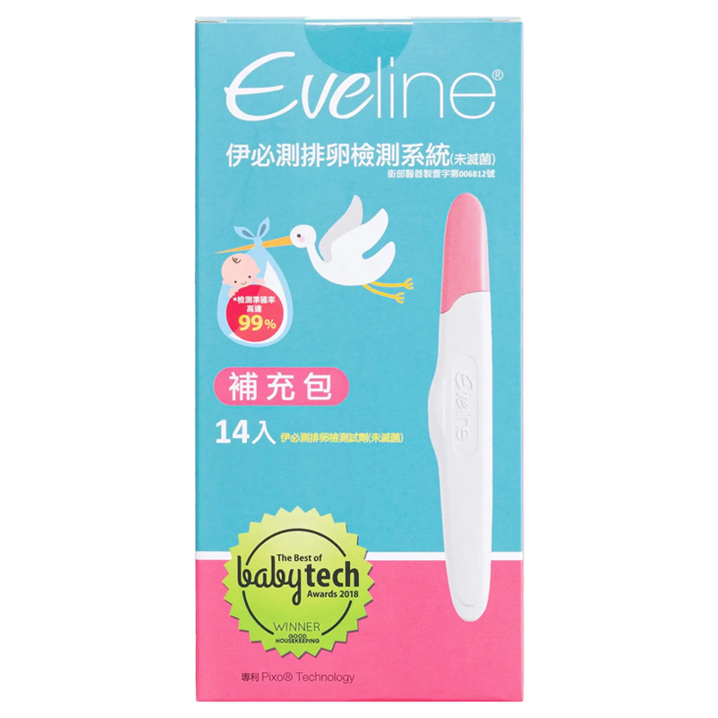 Eveline伊必測 排卵檢測系統(未滅菌) 14入好孕補充包