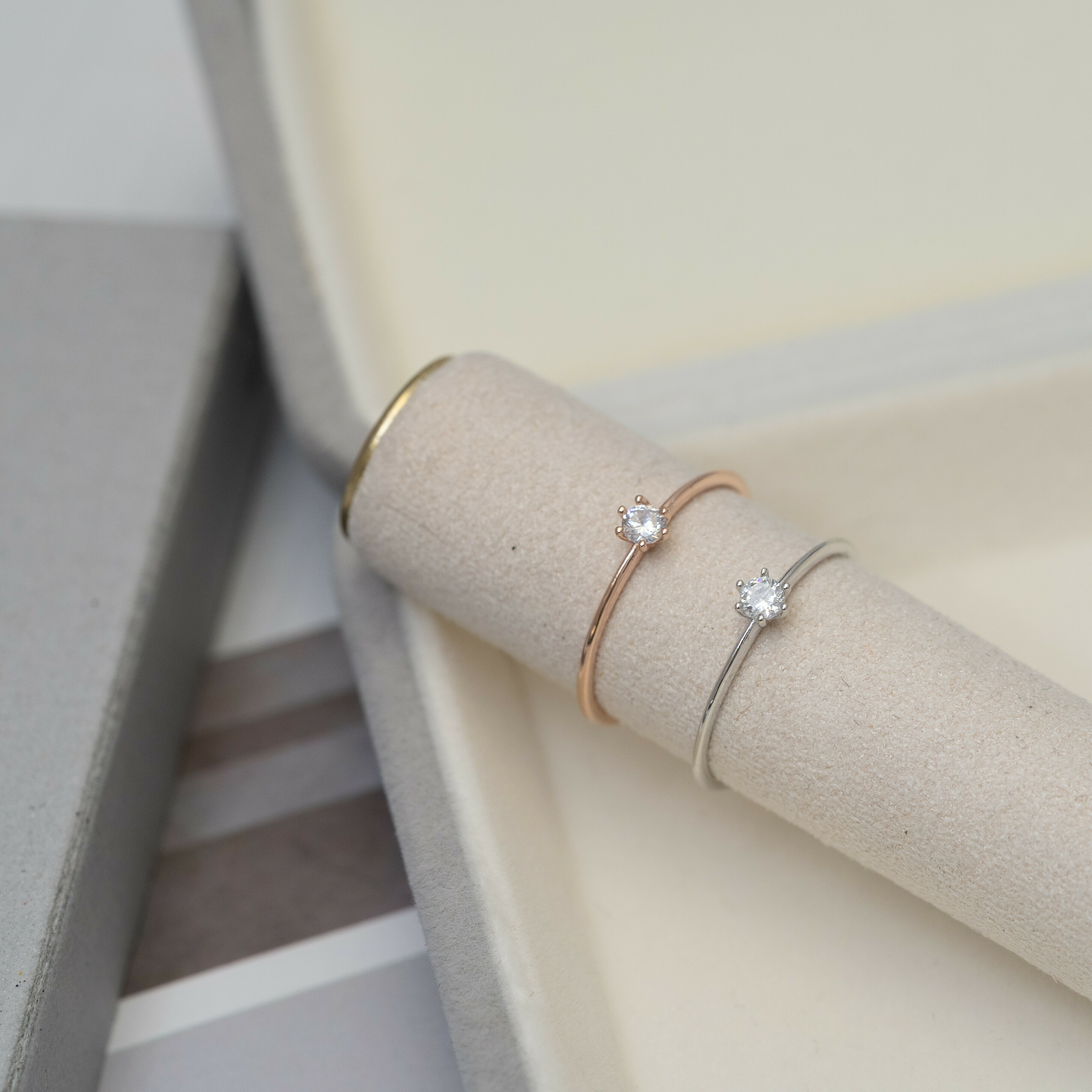 單顆鋯石戒指 svr14