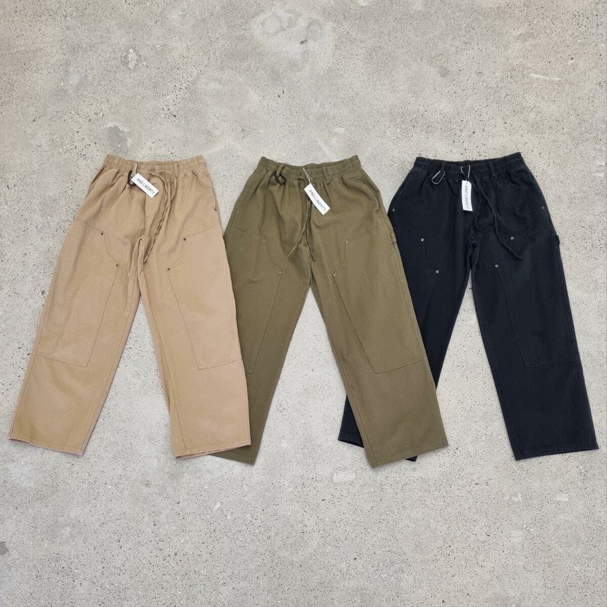 淨色鬆身褲 And Liberty-026P