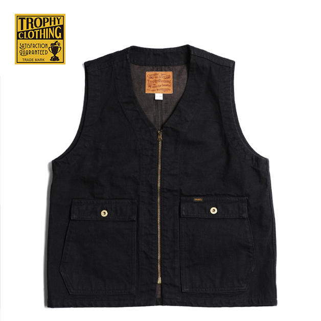 TROPHY CLOTHING - 3906 BLACKIE DENIM VEST