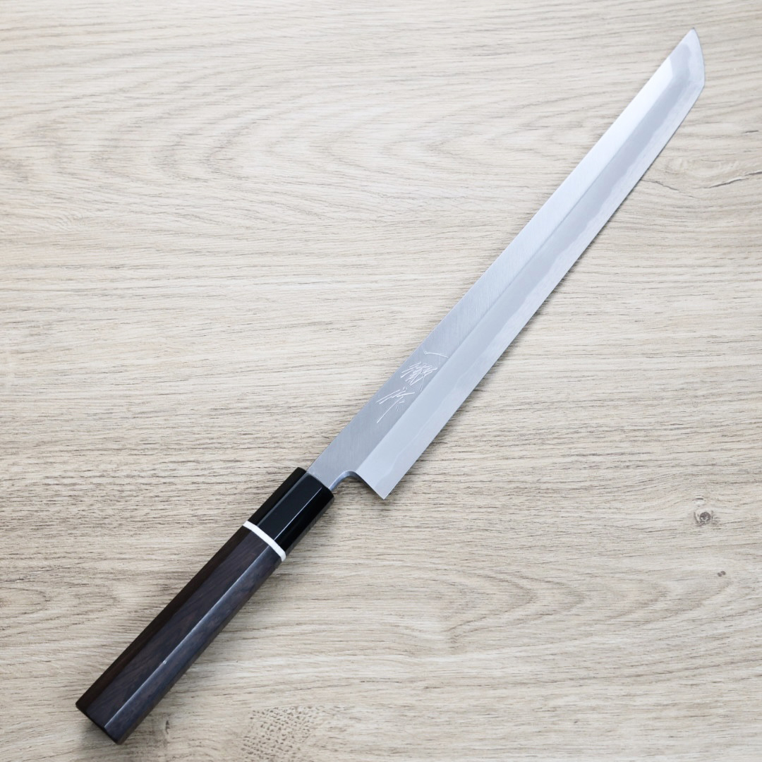 一徹x田中義一 先丸蛸引 300mm 白紙鋼/付鞘