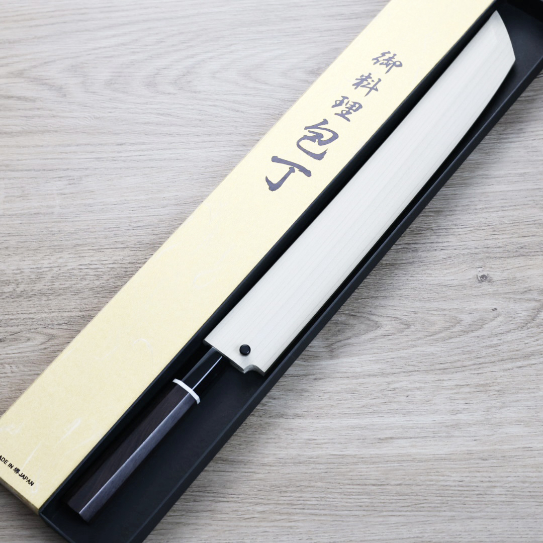 一徹x田中義一 先丸蛸引 330mm 白紙鋼/付鞘