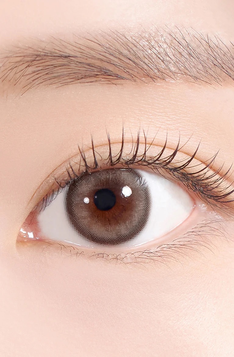 [日拋] Hapa Kristin 1 Day See Through Kristin Ash Brown 每日拋棄彩妝隱形眼鏡｜每盒10片