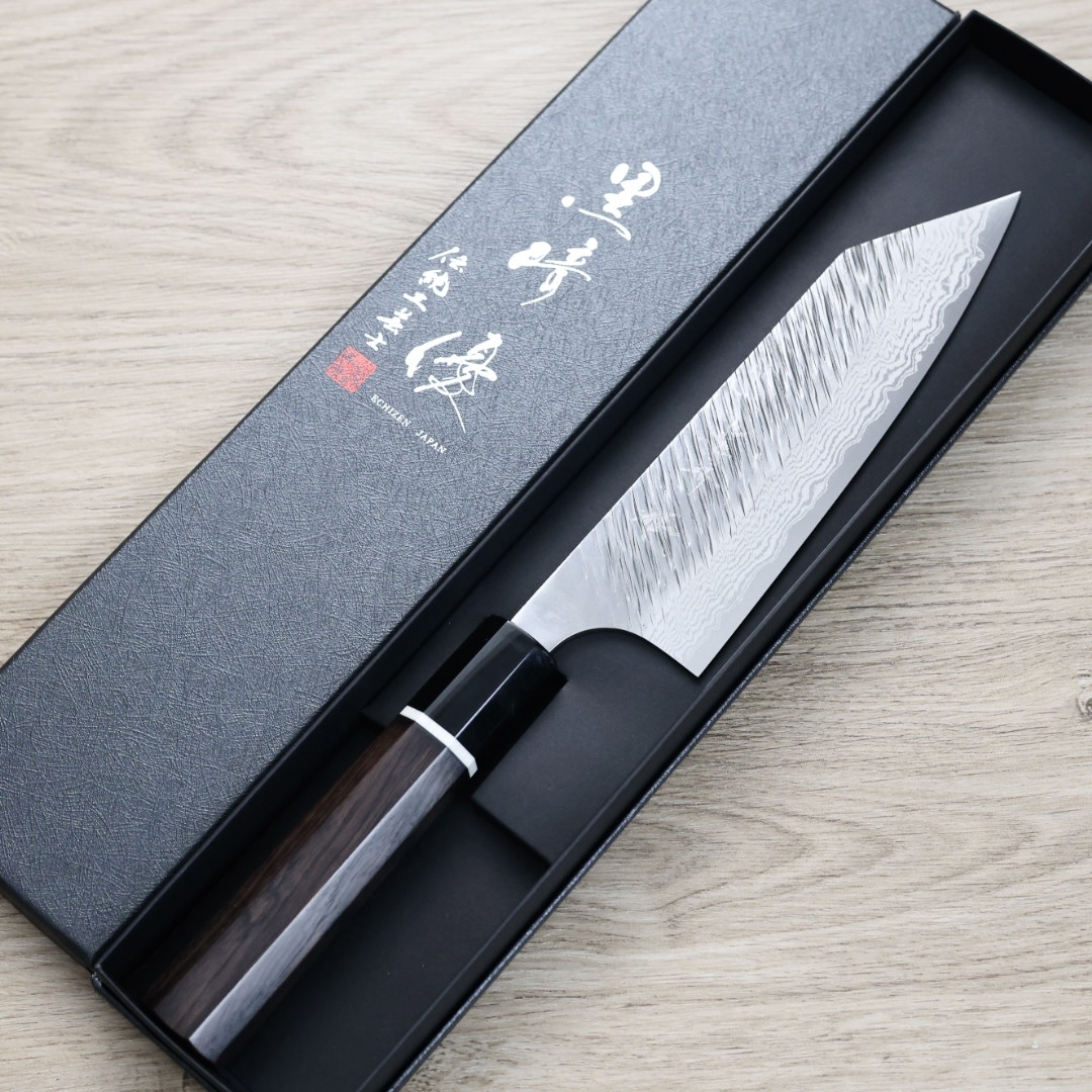 黑崎優 風神 文化 165mm VG10鋼 墨流