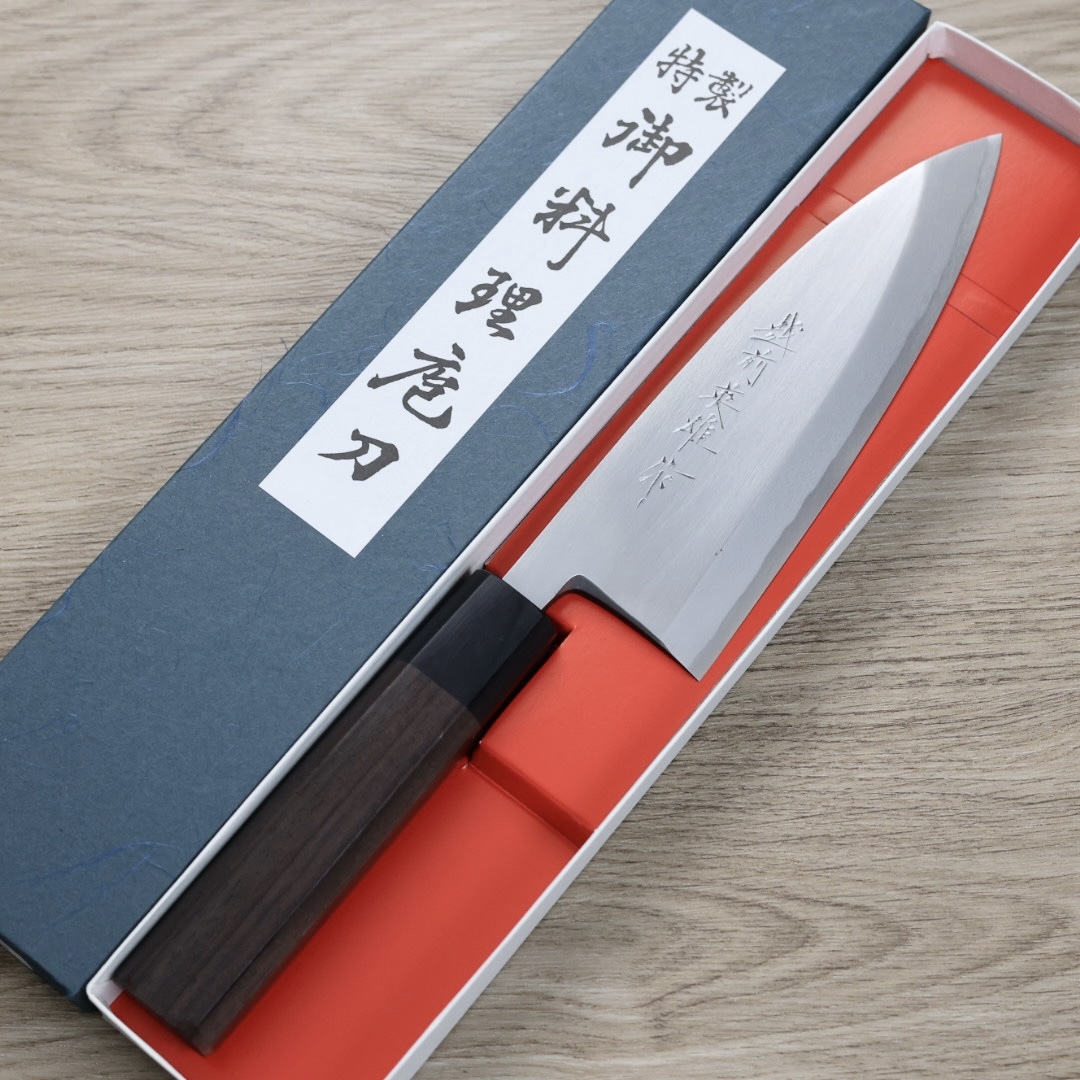 北岡英雄 出刃 165mm 白紙鋼