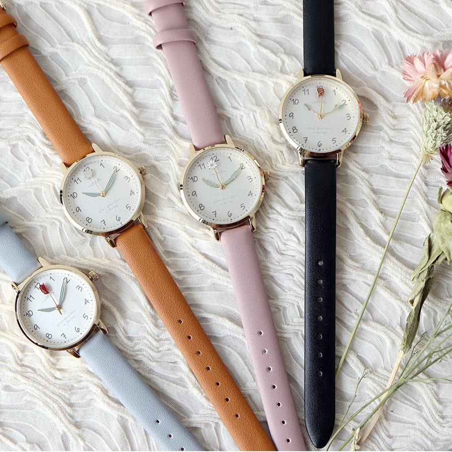 日本氣質花卉女裝手錶