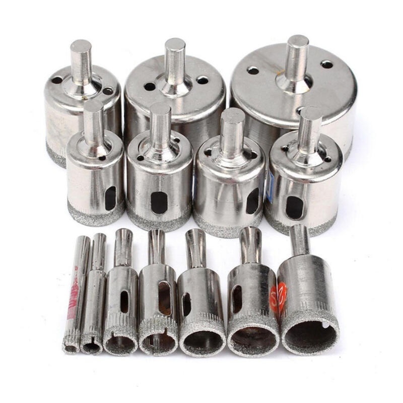 附發票｜GO15PC-15PC玻璃開孔器｜ 金剛石玻璃開孔器陶瓷.大理石開孔器 佛珠修圓打磨器 JY