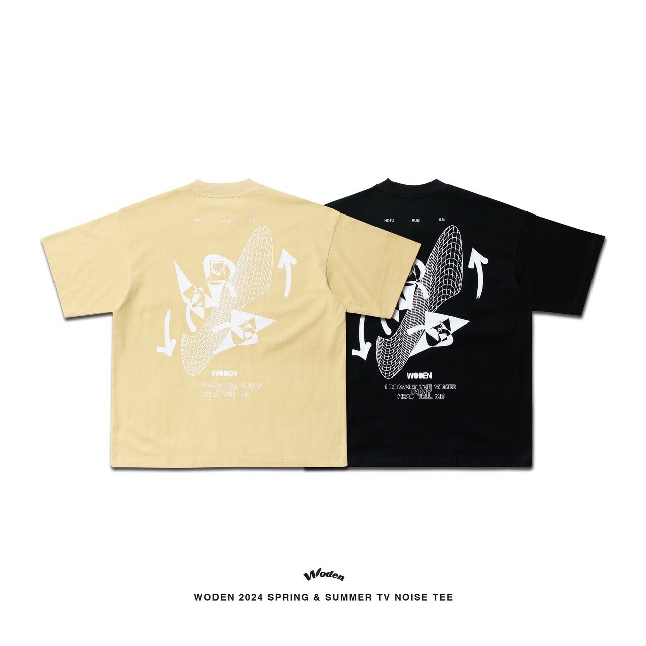 WODEN 2024 Spring & Summer 011 TV Noise Tee