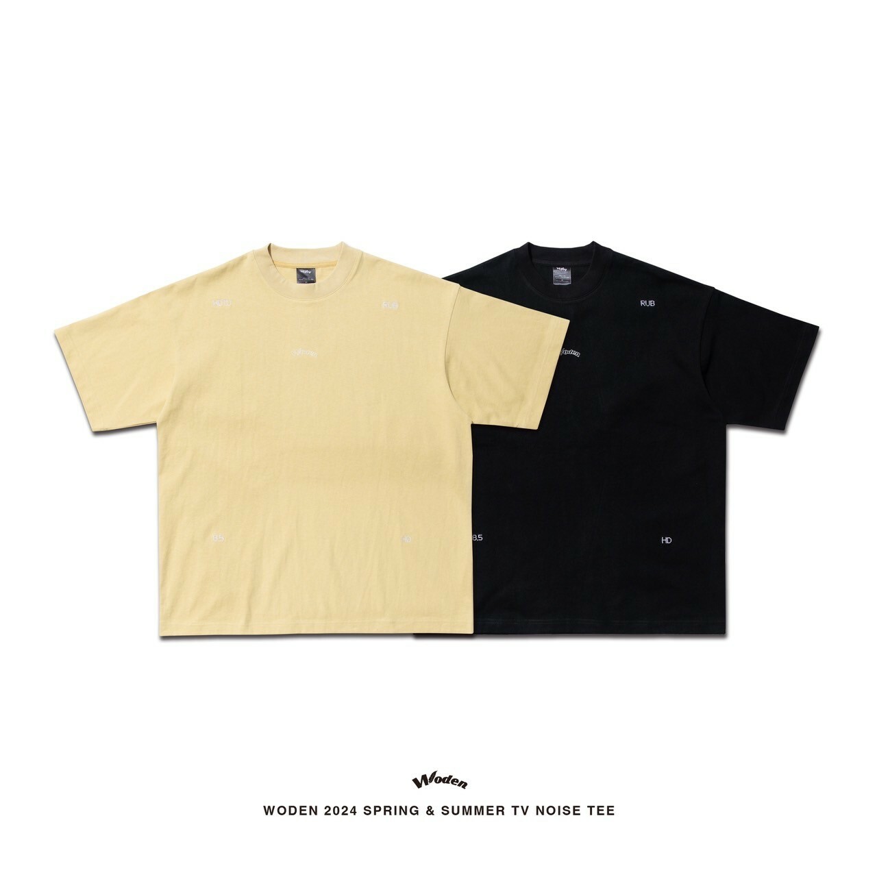 WODEN 2024 Spring & Summer 011 TV Noise Tee