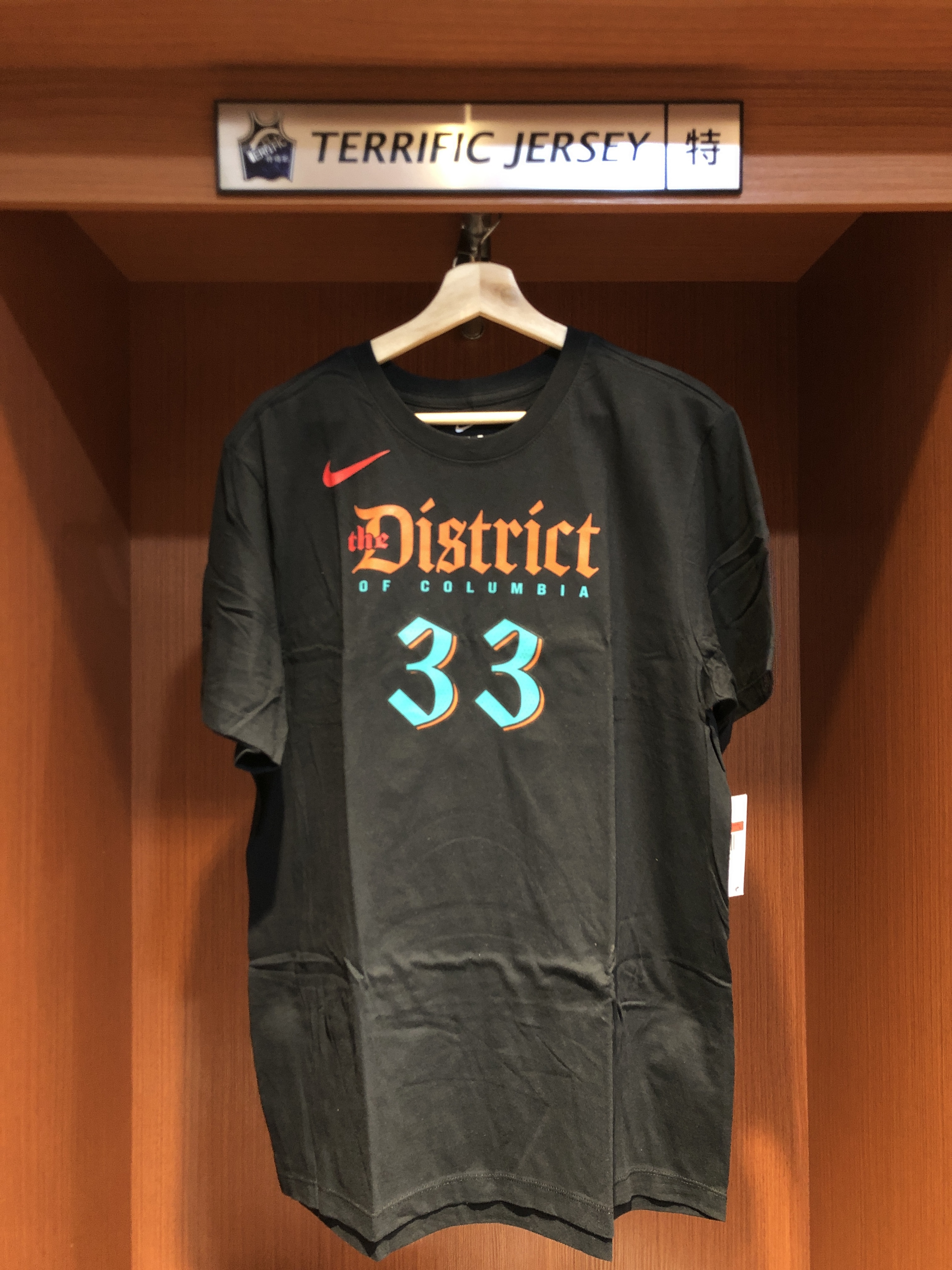 NBA短袖 Kyle Kuzma 華盛頓巫師城市 City Nike Player Name Tee 棉質 短袖 全新