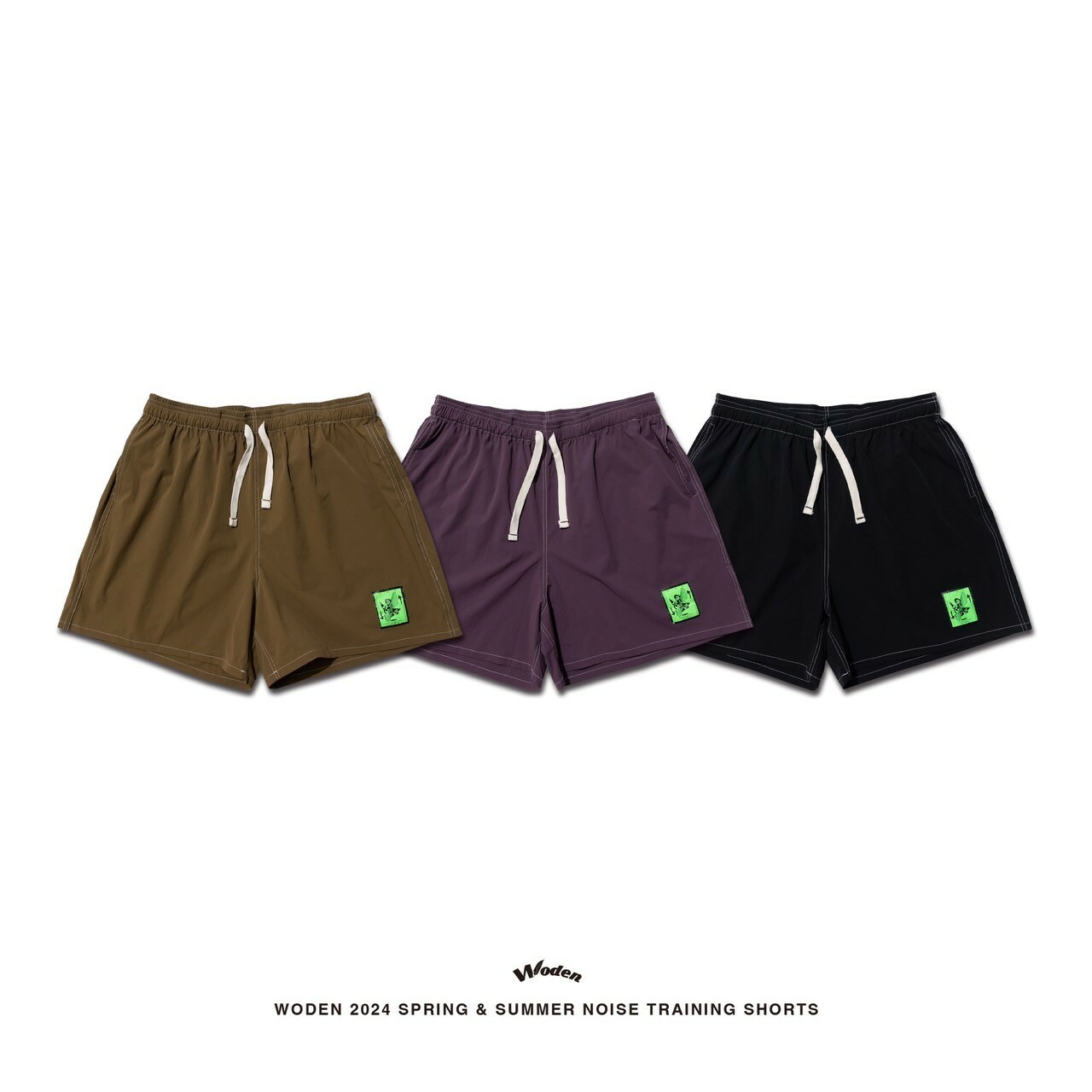 WODEN 2024 Spring & Summer 012 Noise Training Shorts