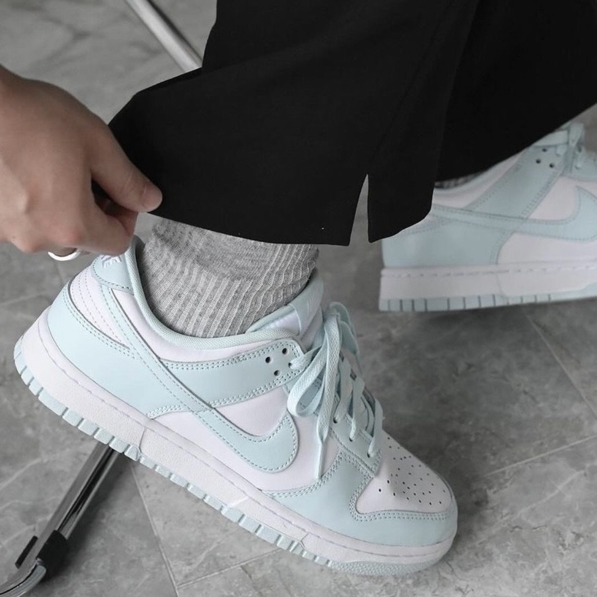 Nike Dunk Low Glacier Blue 冰川白藍 淺藍 寶寶藍 低筒休閒鞋