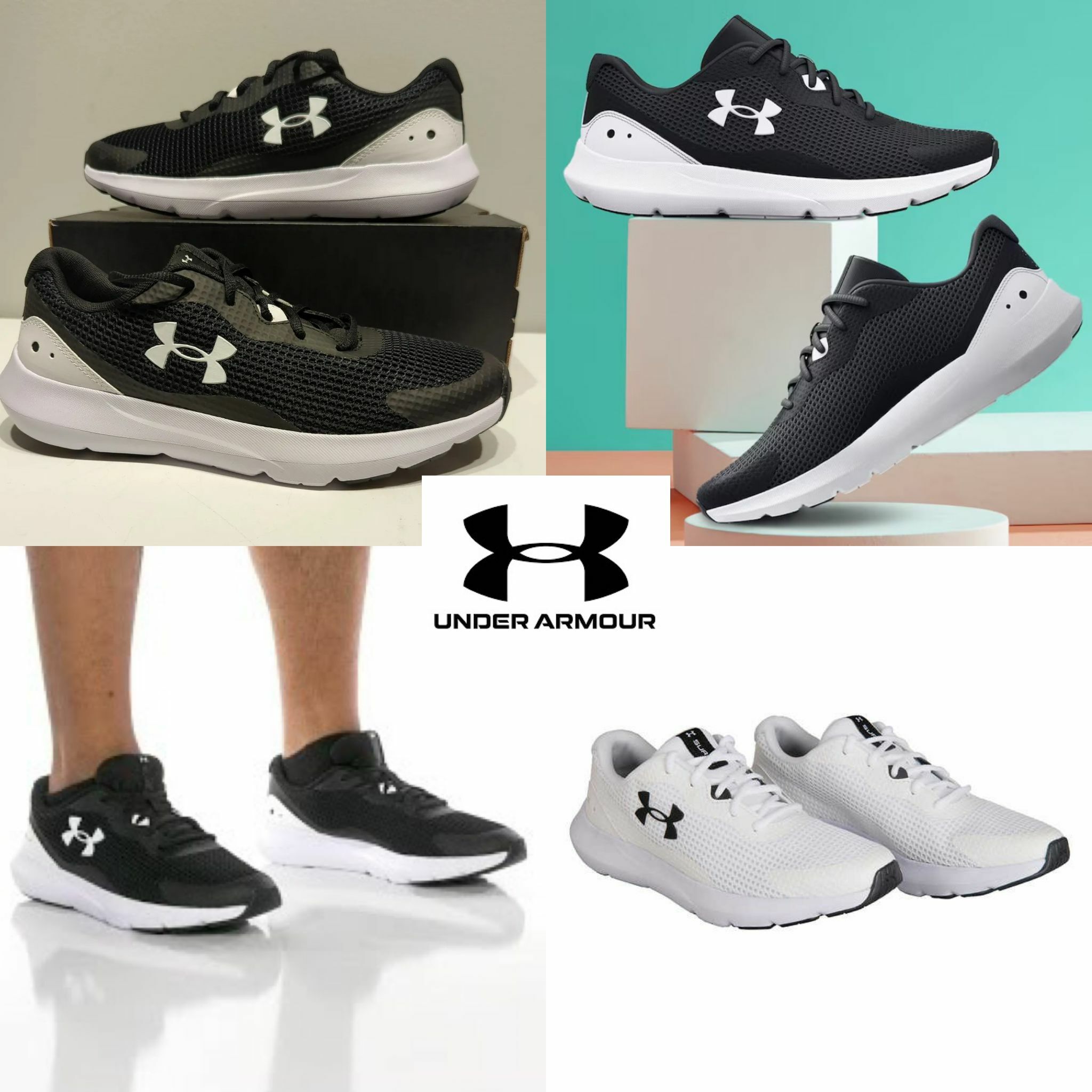 【預購】Under Armour Surge 3 F042607 男裝運動鞋