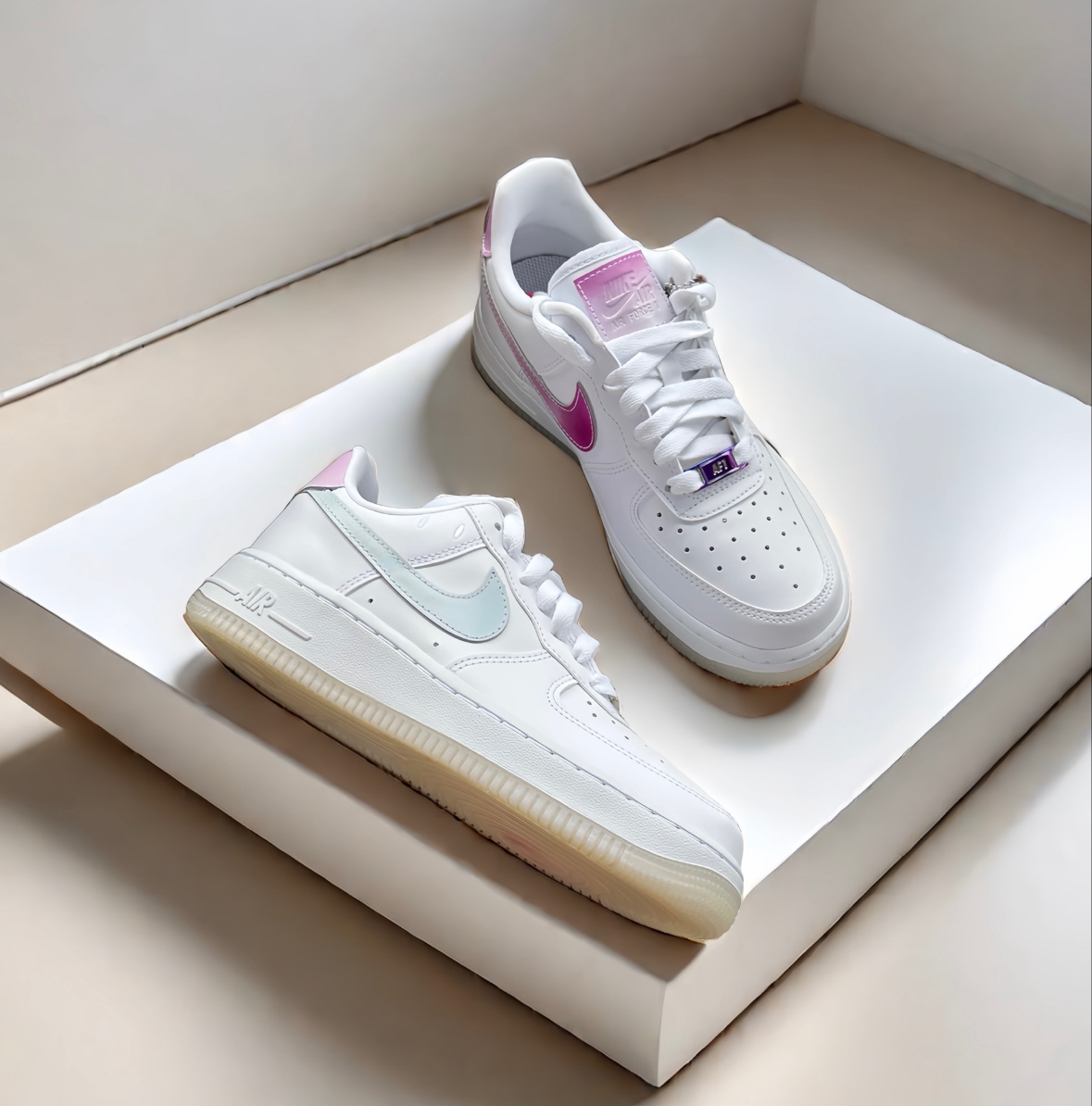 Nike Air Force 1 UV 熱感應 漸層變色 糖果色 變色 女款 FZ5531-111/預購