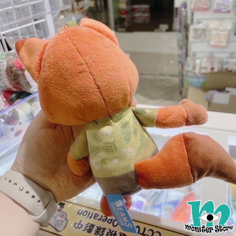 優獸大都會阿力毛公仔