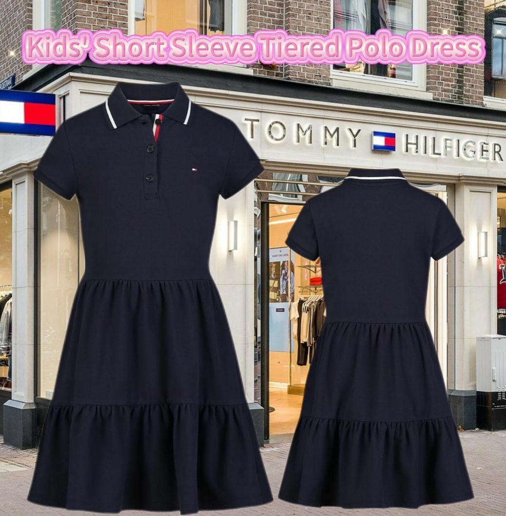 【預購】Tommy Hilfiger F042615 Tiered Polo 連衣裙