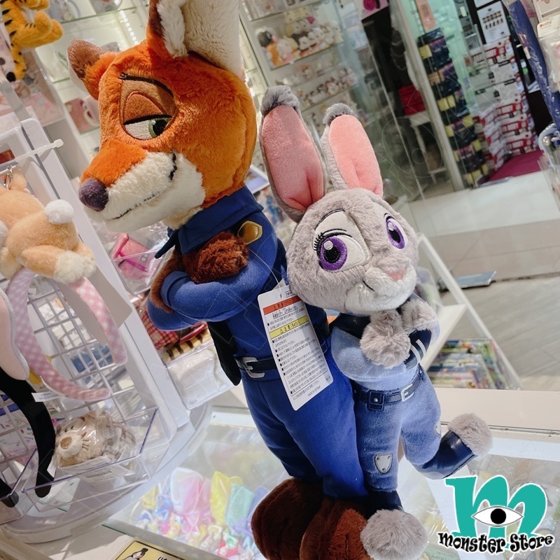 優獸大都會阿力朱迪毛公仔