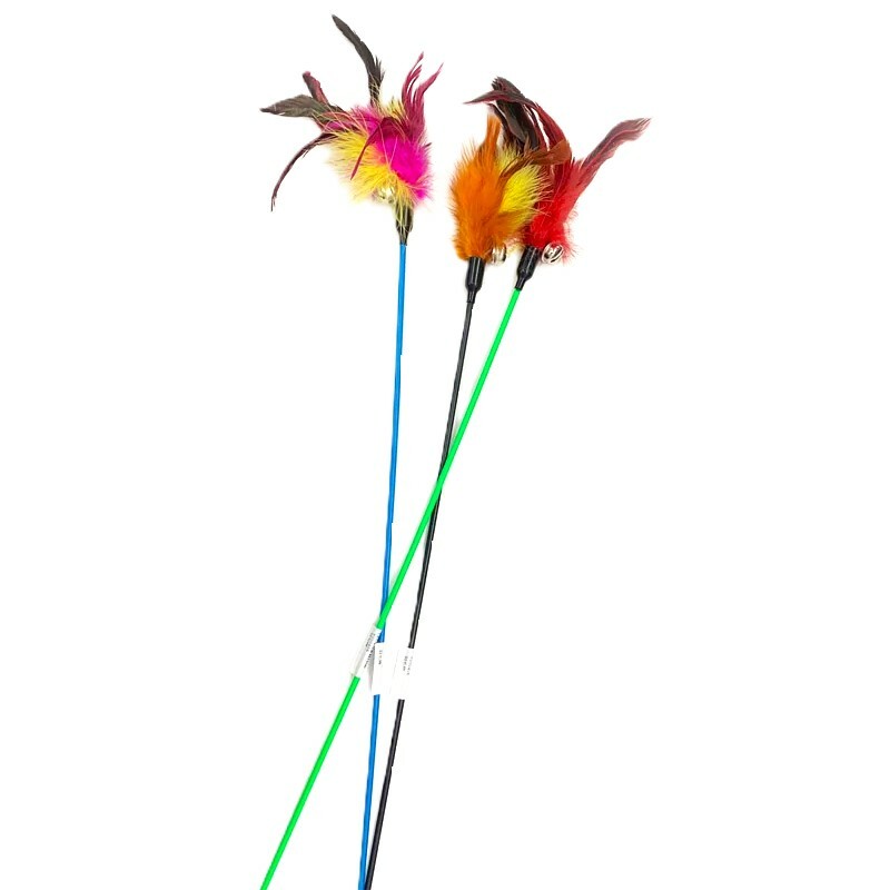 羽毛棒(顏色隨機發貨)