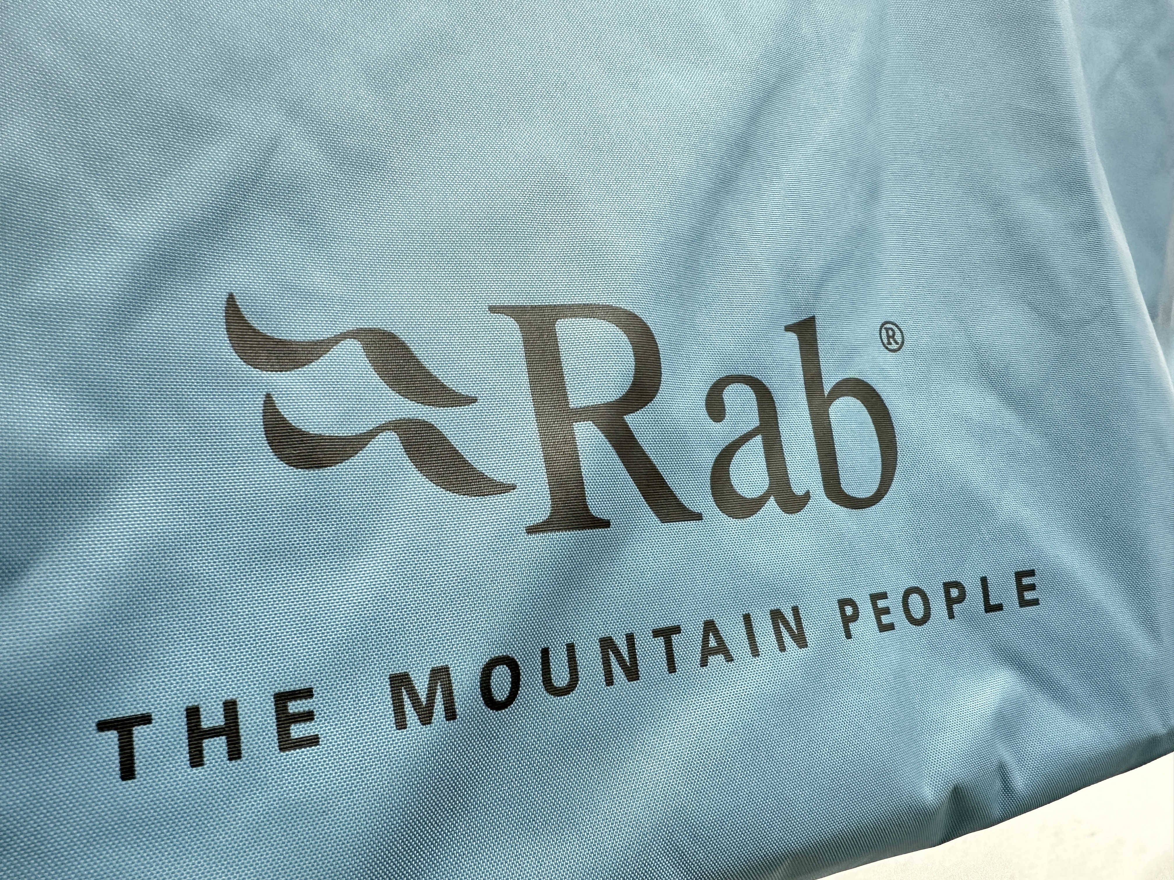 BAG FOR LIFE #R4 亮面 霧藍灰 ( Rab Logo )