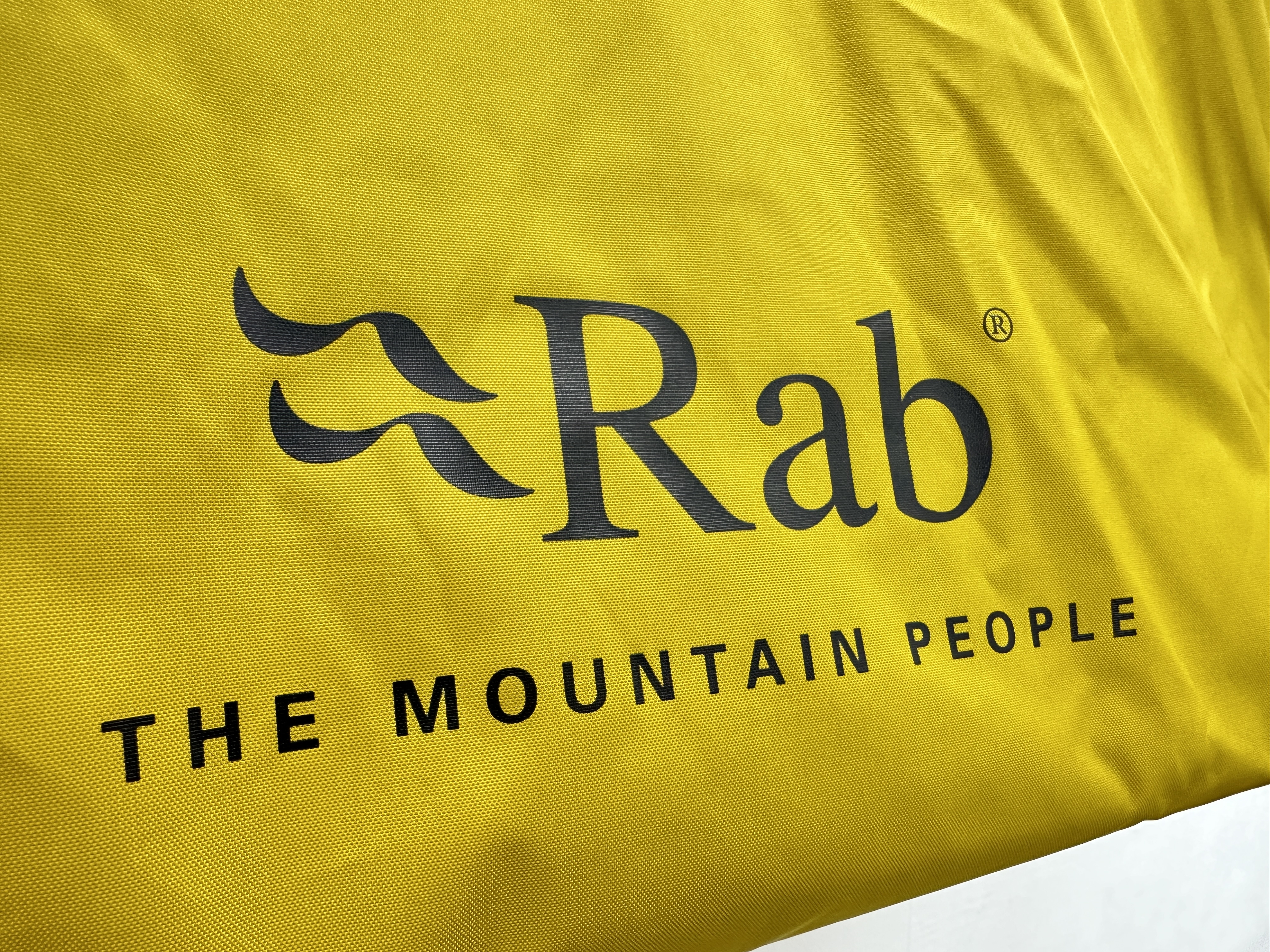 BAG FOR LIFE #R9 亮面 芥末黃 ( 2 ) ( Rab Logo )