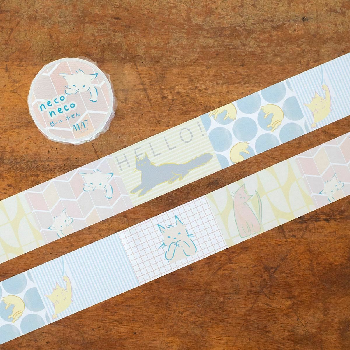 Tegamisha Sticky Note Tape－MA7stamp (Japanese Stationery Brand)