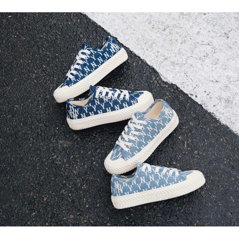 【現貨】MLB K042702 牛仔帆布鞋