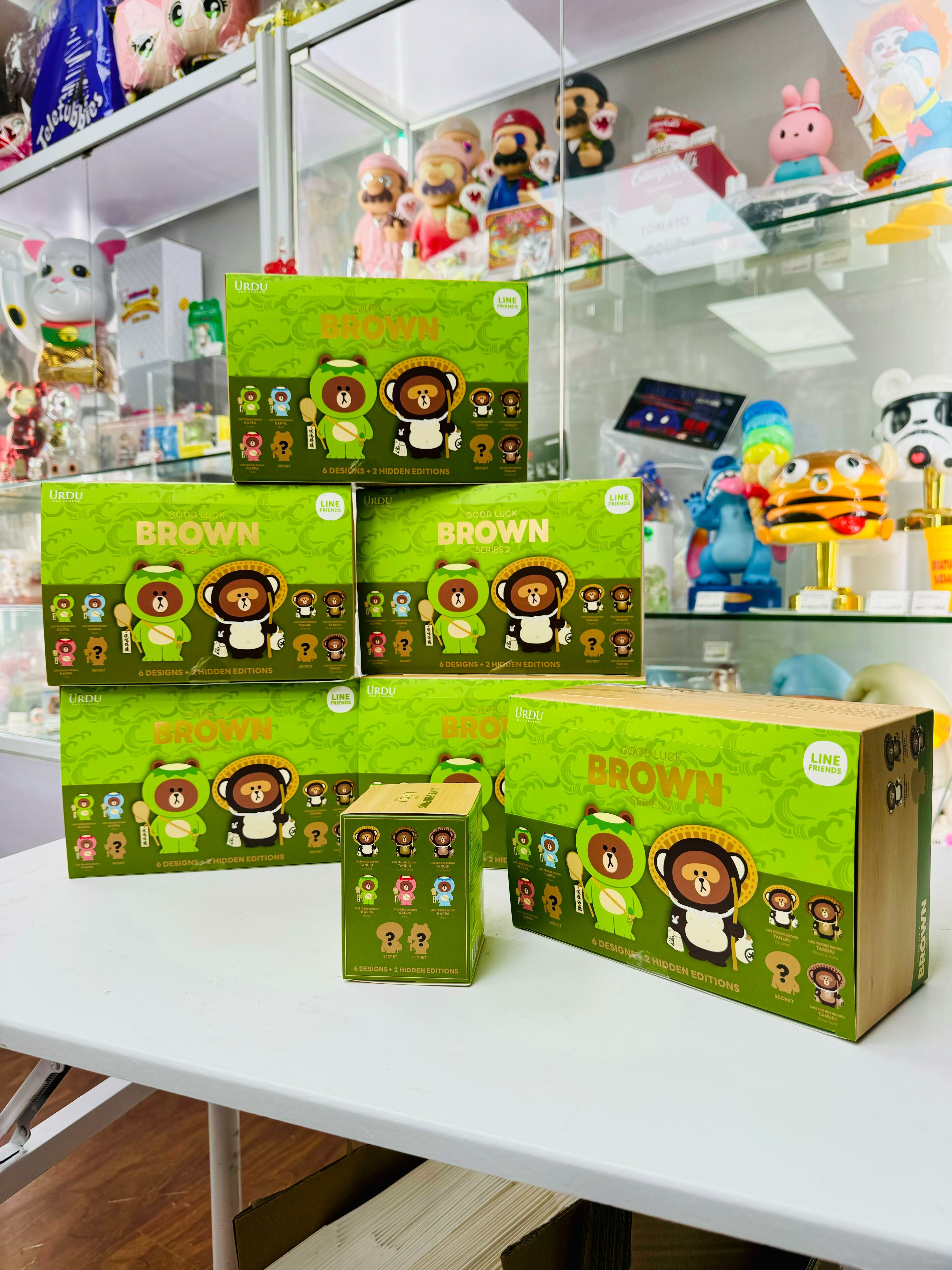 LINE FRIENDS MEETS URDU FUKUHEYA GOOD LUCK BROWN SERIES 2 (URDU )