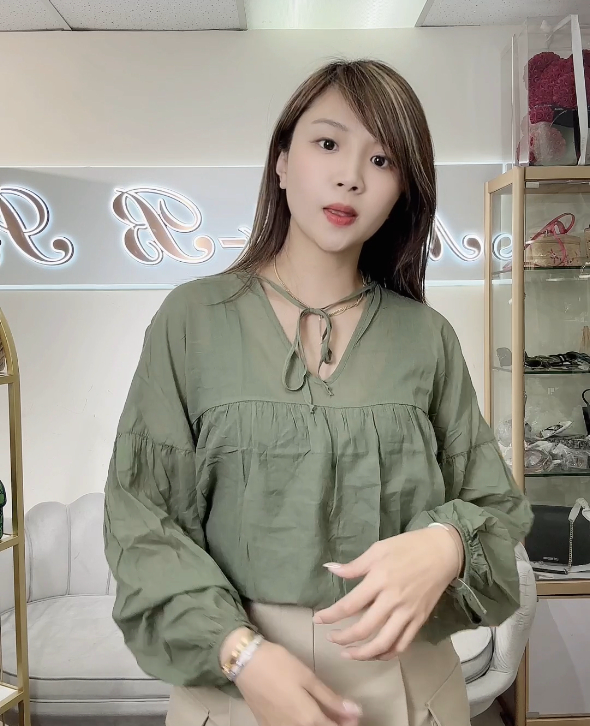 Susy mix 氣質牛油果上衣  -T