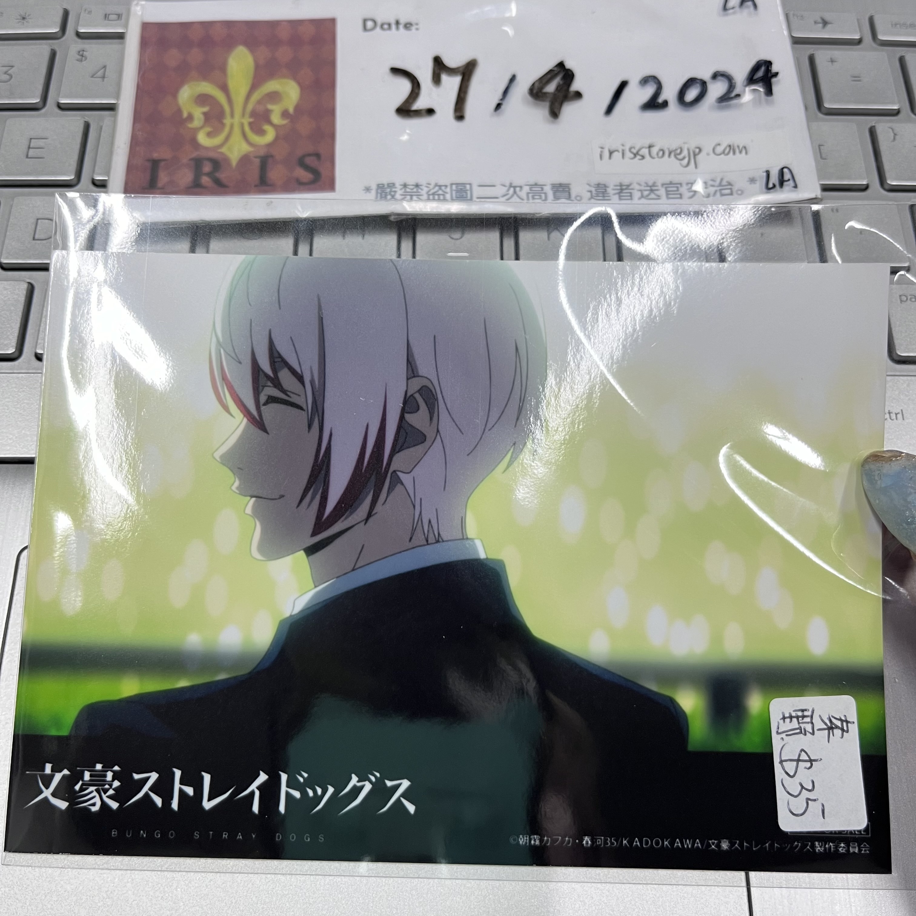 文豪野犬 條野 相卡