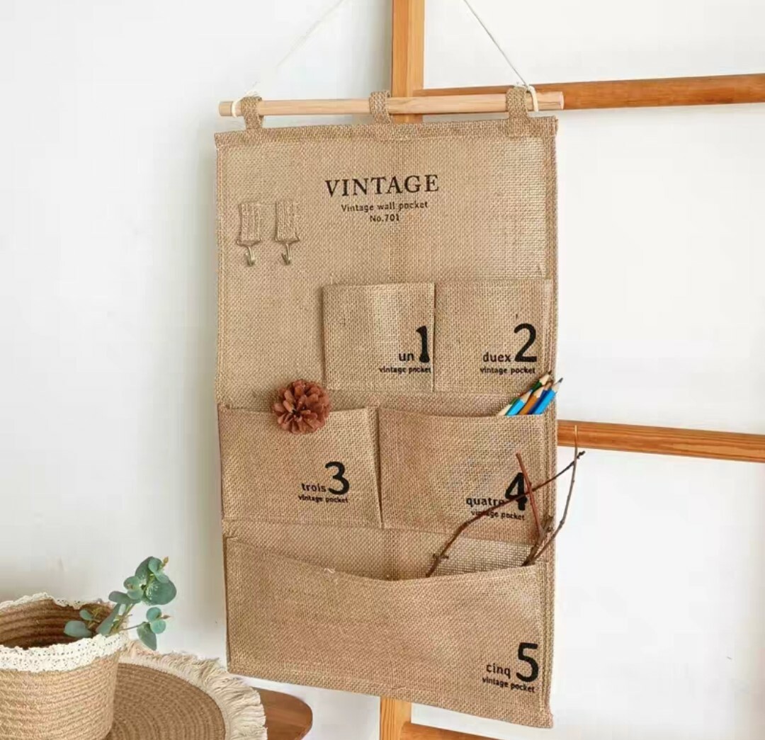 ZAKKA風復古收納掛袋