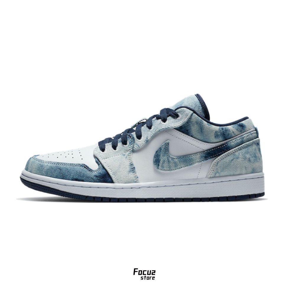 【Focus Store】預購 Nike Air Jordan 1 Low SE "Washed Denim" 水洗丹寧 CZ8455-100