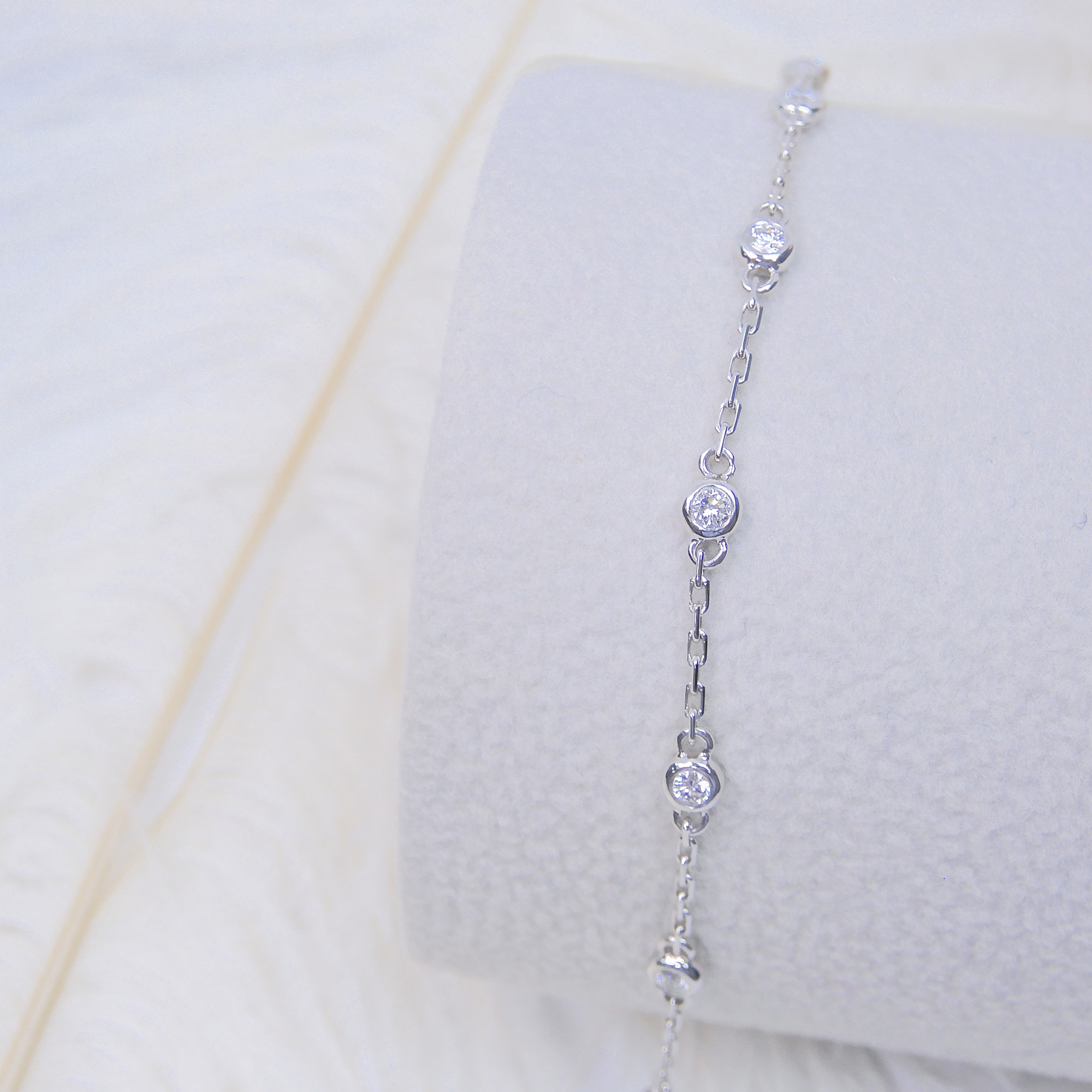 18K金 0.36ct 鑽石手鏈