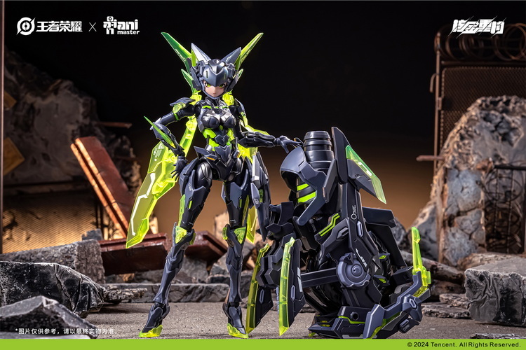 大漫匠 核金重構  王者榮耀 孫尚香-末日機甲  1/12 拼裝機娘模型