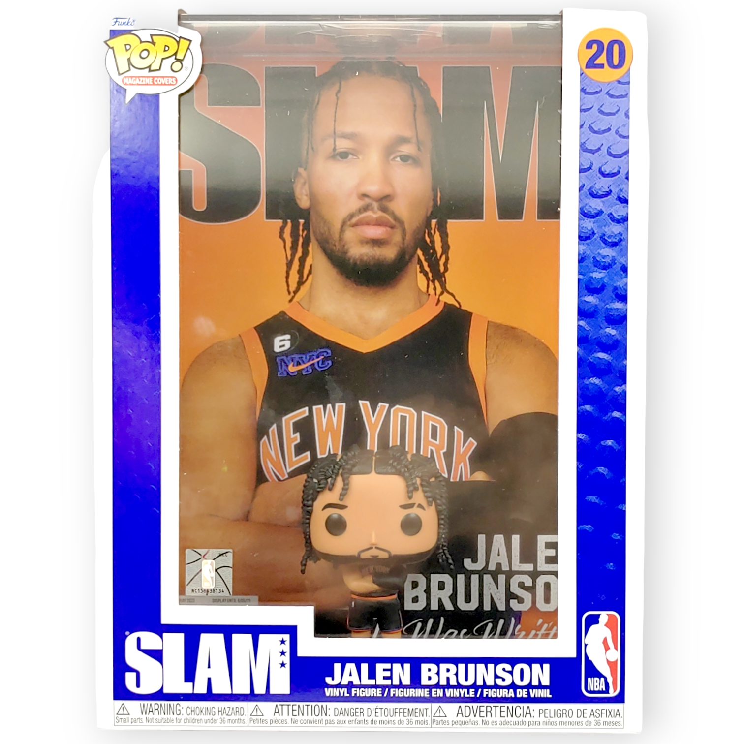 FUNKO POP<NBA>紐約人謝倫.賓遜(Slam雜誌封面背景盒)-No.20