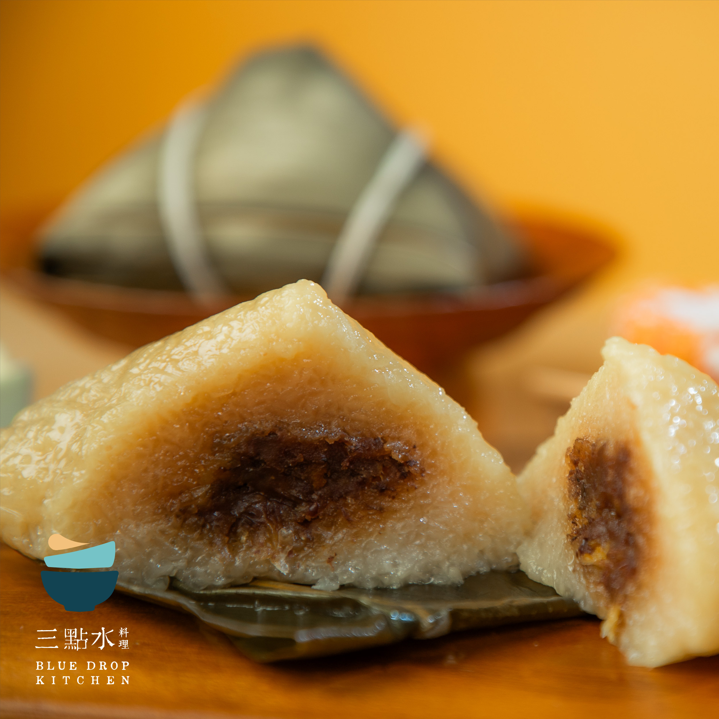 現貨- 農家橘子豆沙梘水粽（純素）