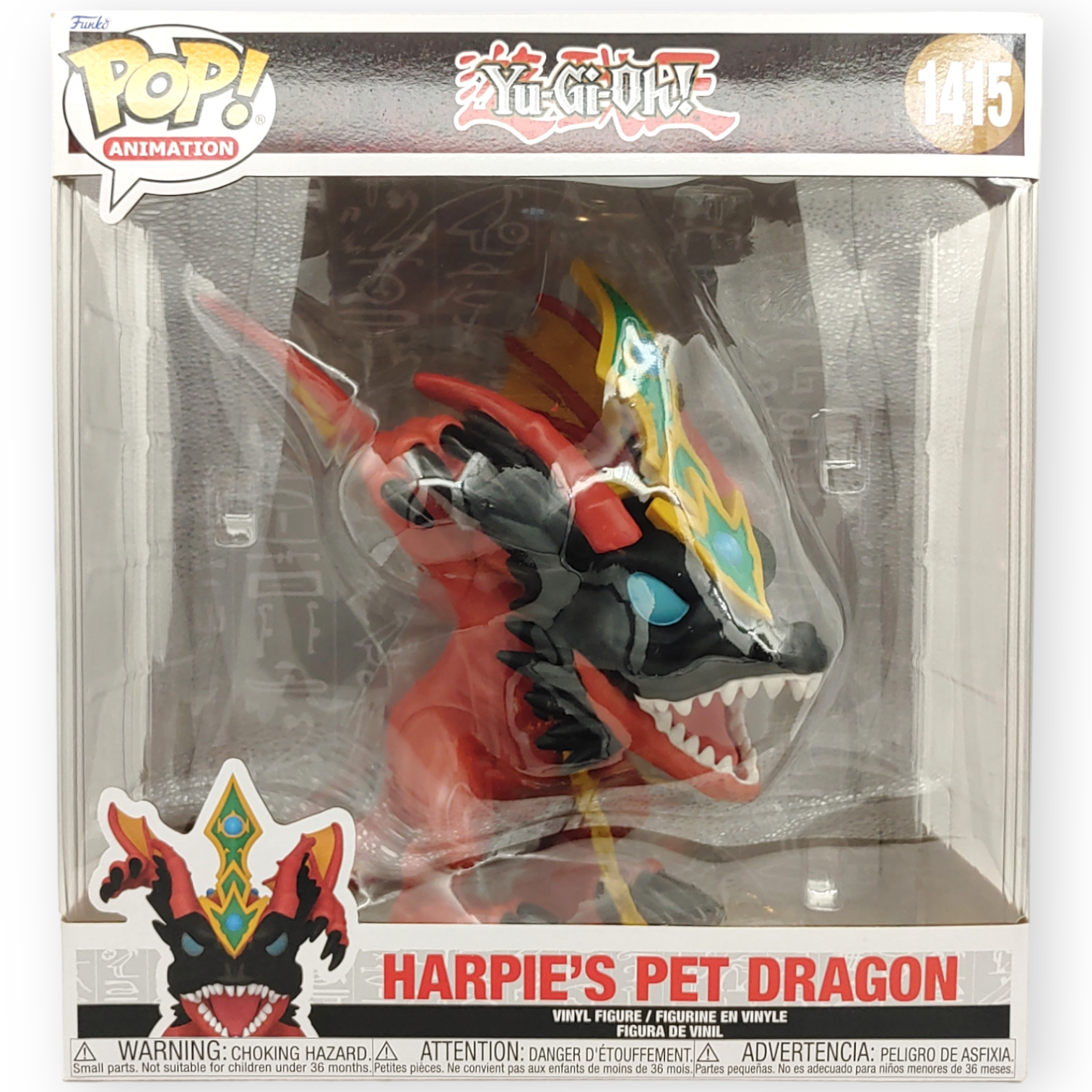 FUNKO POP <遊戲王>10吋神鷹寵物龍-No.1415