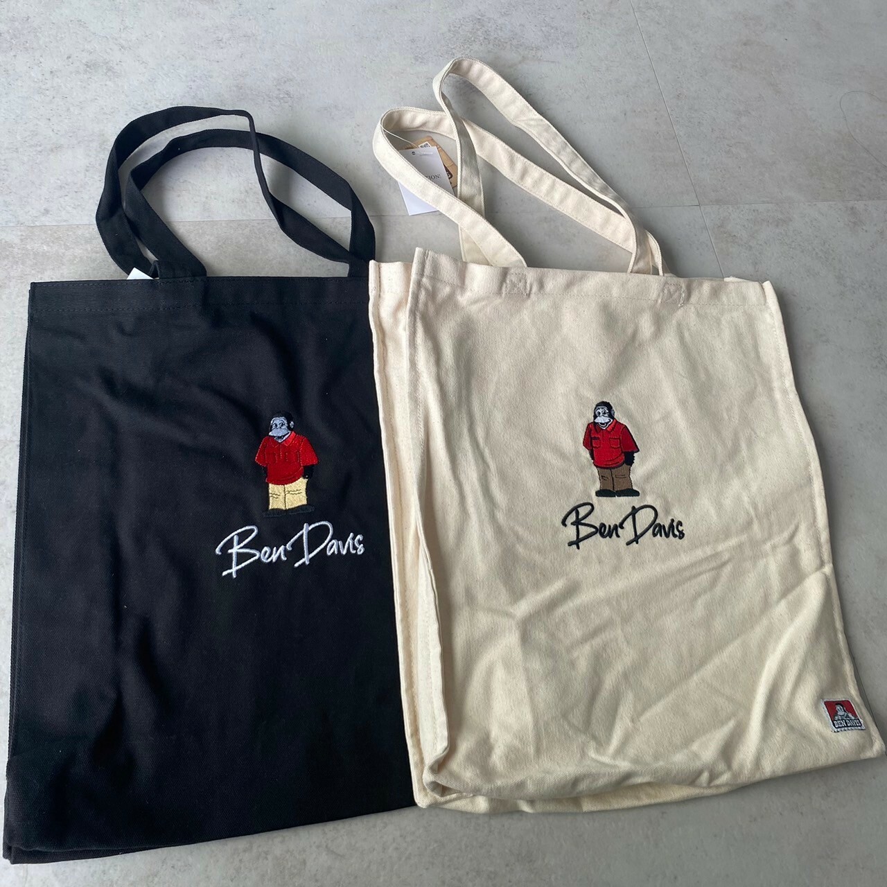 Ben Davis 刺繡帆布手提包 BDW-8342