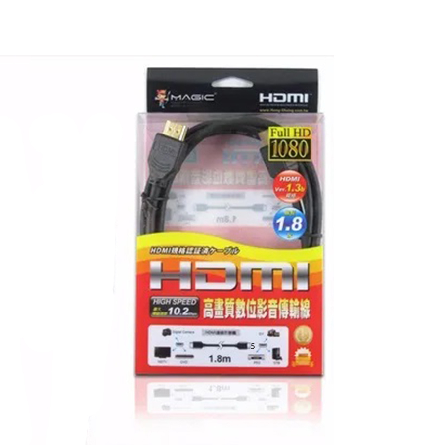Magic HDMI 高畫質 數位 影音傳輸線 24K鍍金  HDMI傳輸線 傳輸線 台灣製造 MIT