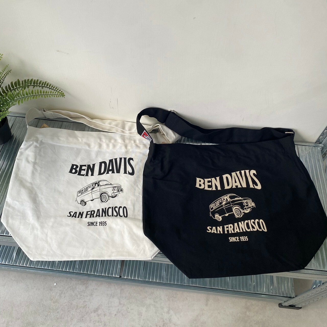 Ben Davis 汽車印刷肩背包 BDW-8346