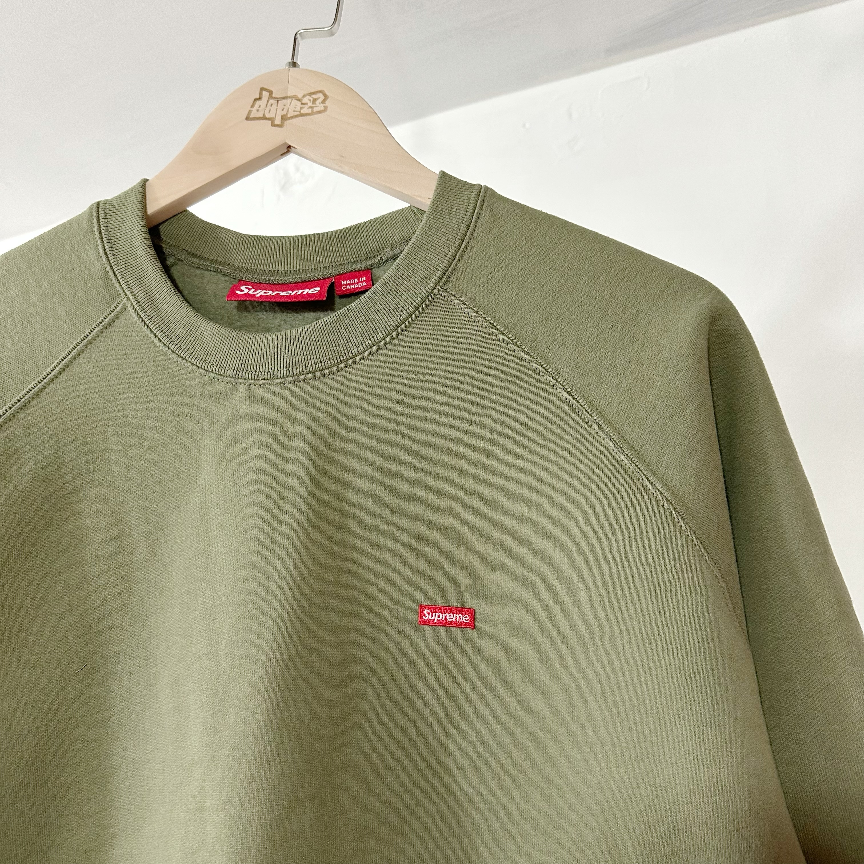 Supreme SS24 Small Box Crewneck （Olive）
