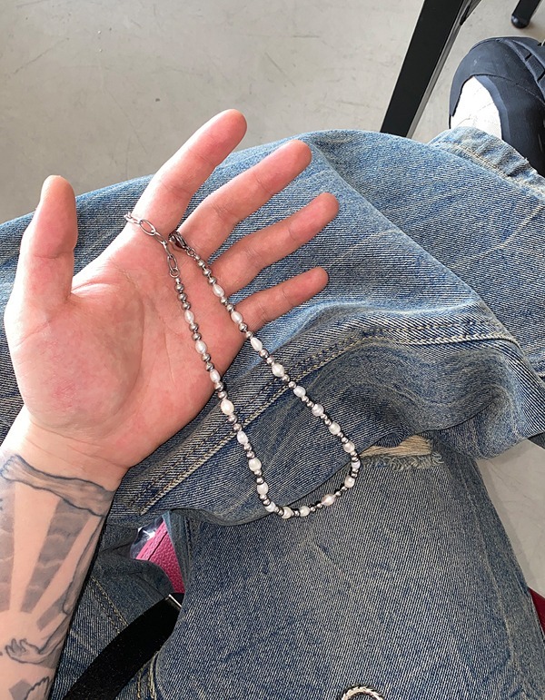 時尚淡水珍珠項鍊