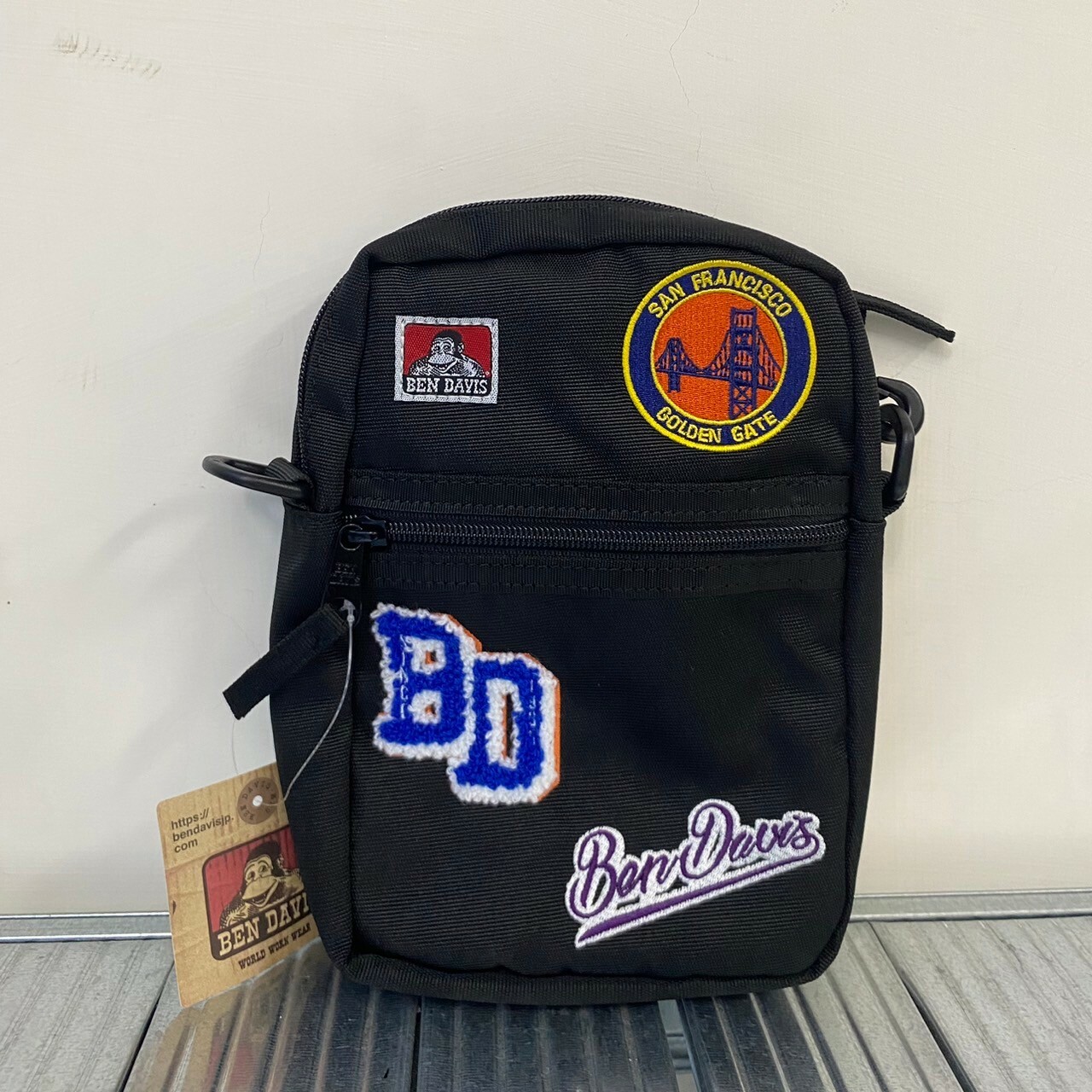 Ben Davis 布章 貼布單肩包 BDW-8340
