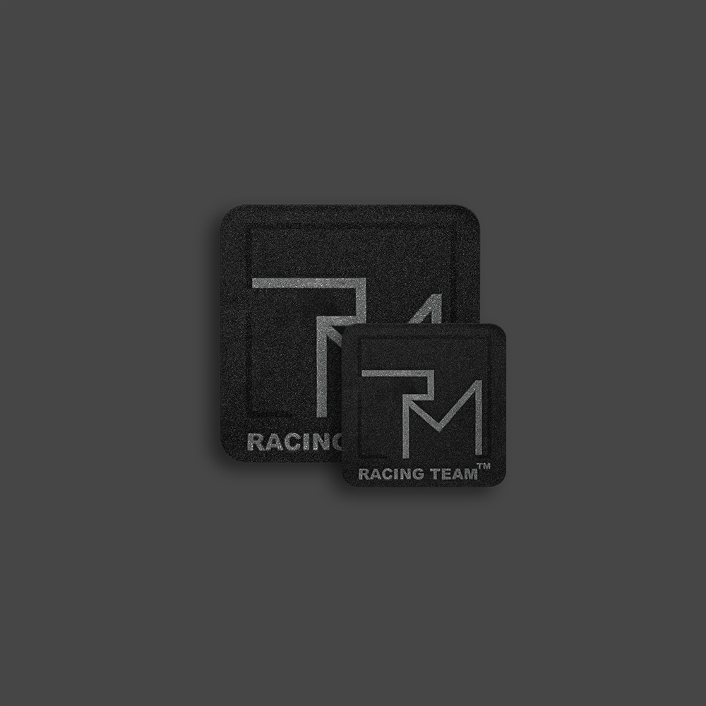 ｜TM_RacingTeam™ LOGO 正方形貼紙｜