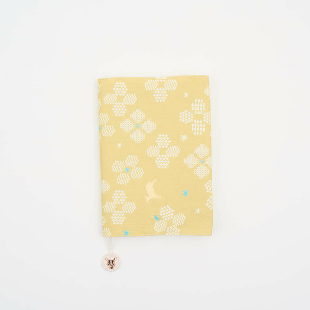 25K Book Cover (bookmark including)/Blooming Field/Mimosa Yellow