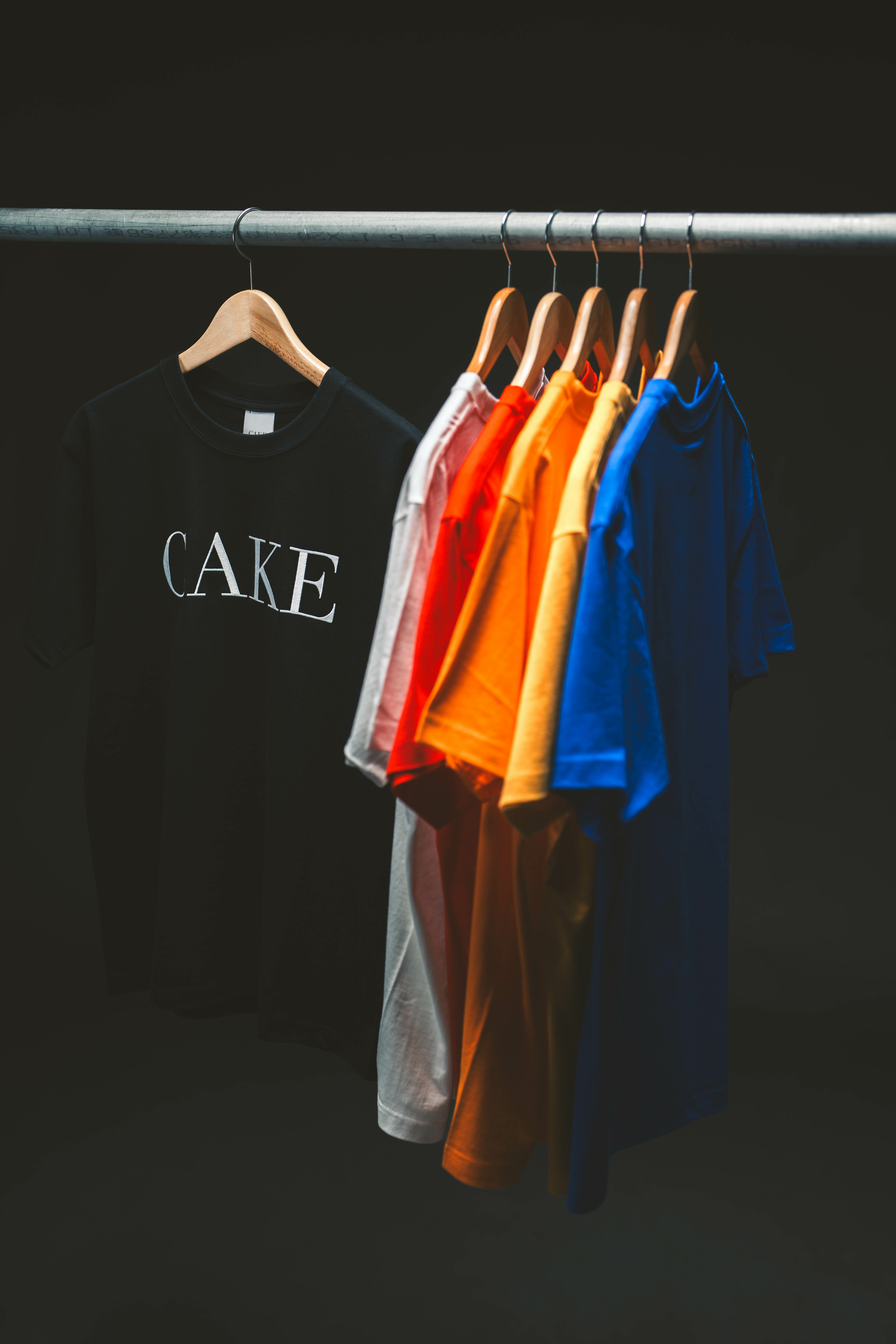 CAKE / Basic Logo - Balck、White、Orange、Red、Blue、Yellow