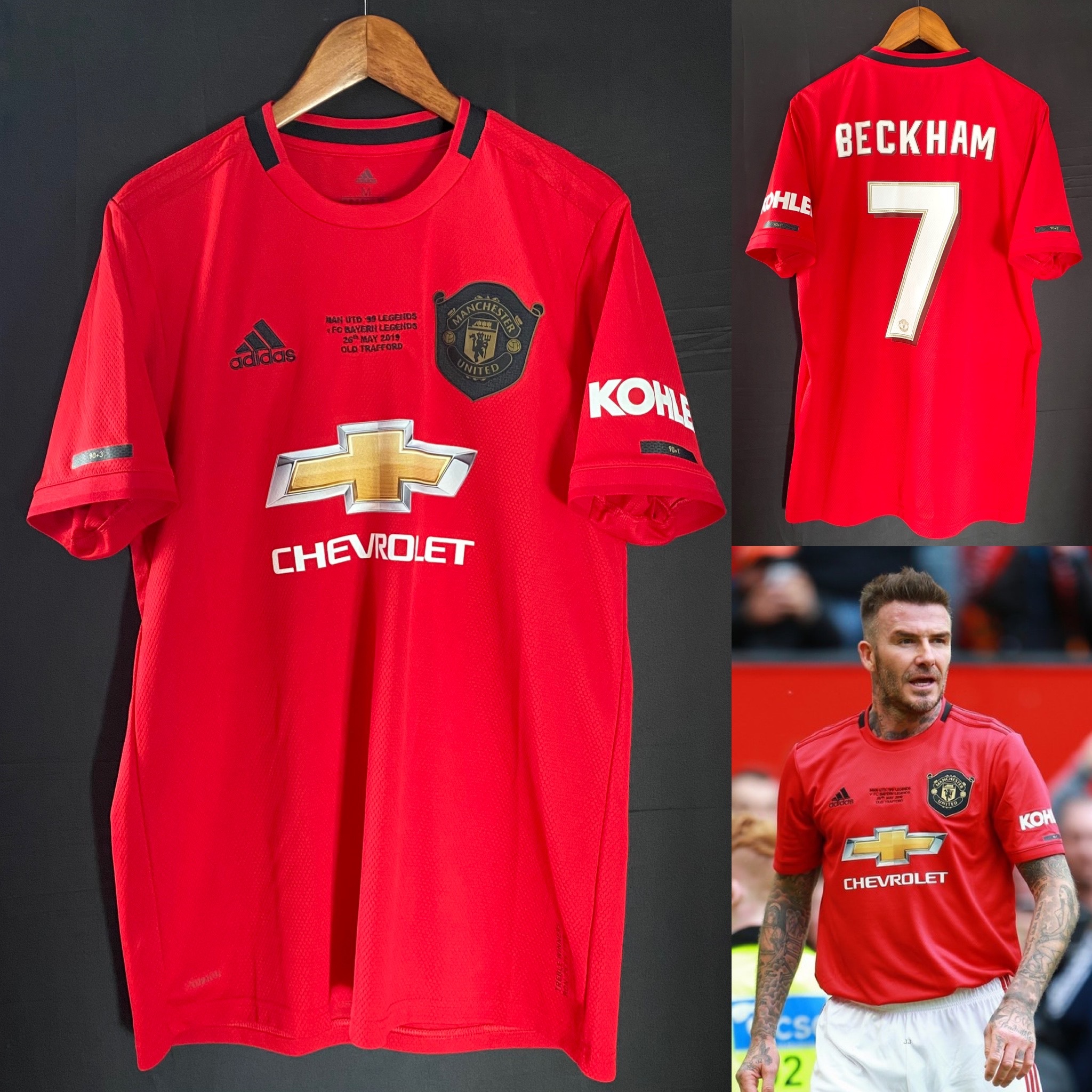 曼聯 2018-2019 Adidas 主場球衣 #7 BECKHAM