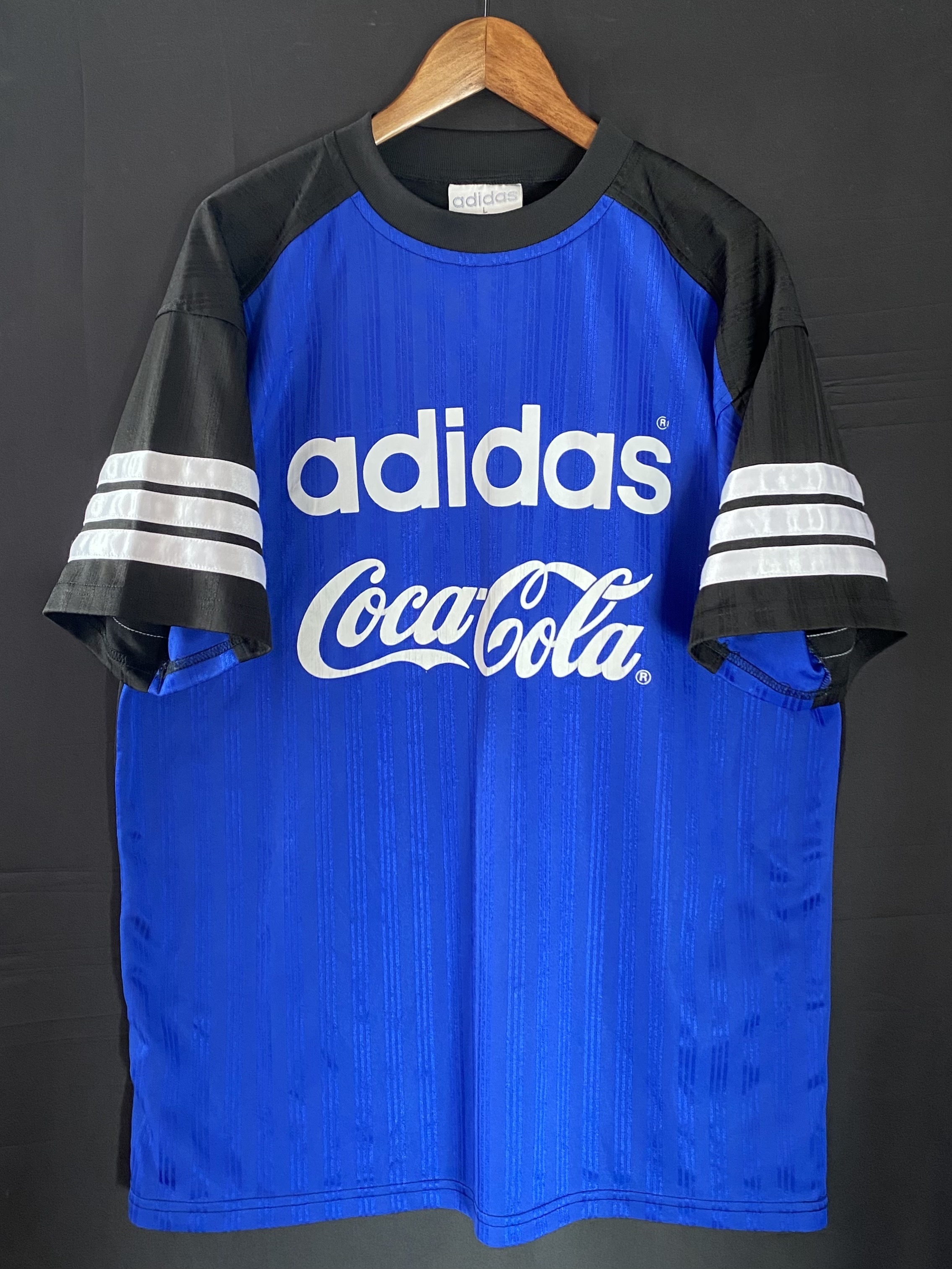 South China 90s Adidas match worn training shirt