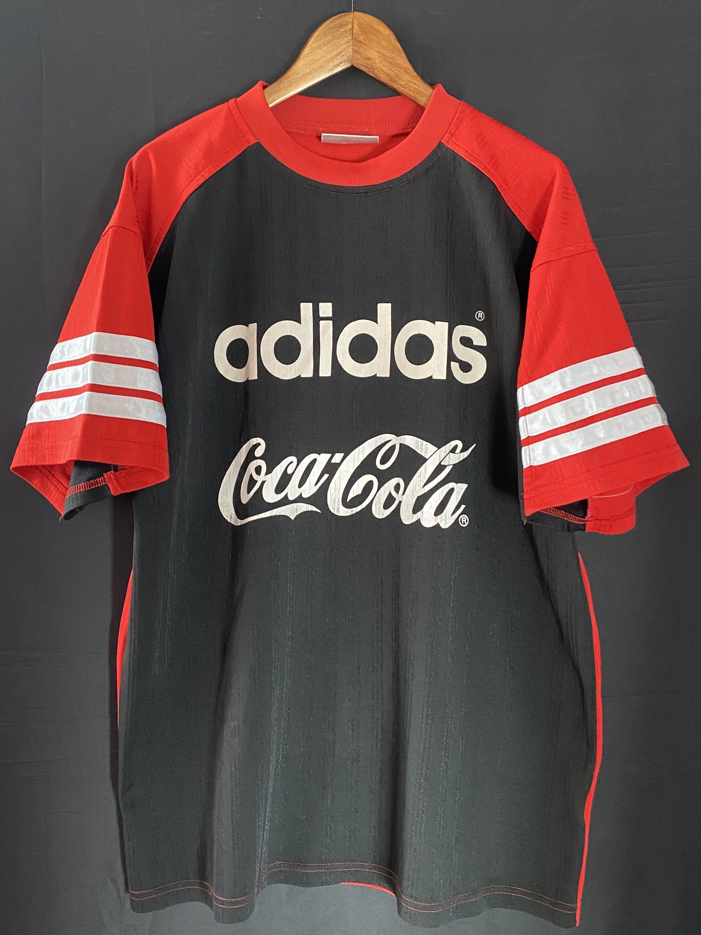 South China 90s Adidas match worn training shirt