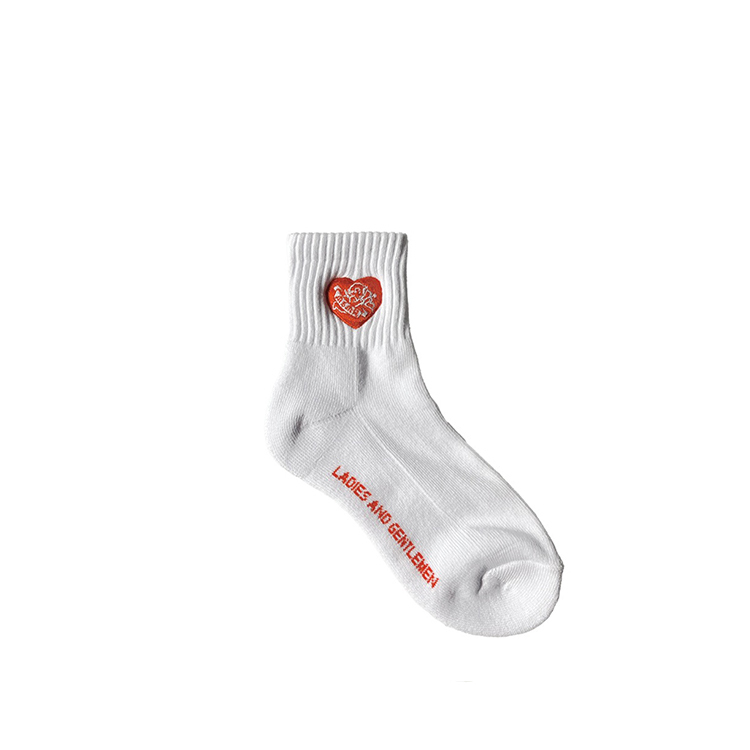 MSMR Angel Quarter Socks White